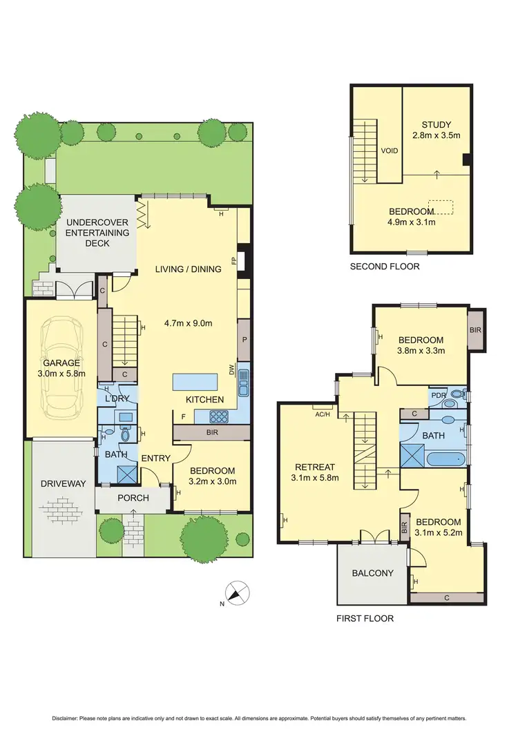 Floorplan of Homely house listing, 8 Heriot Place, Williamstown VIC 3016