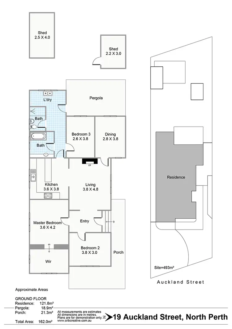Floorplan of Homely house listing, 19 Auckland Street, North Perth WA 6006