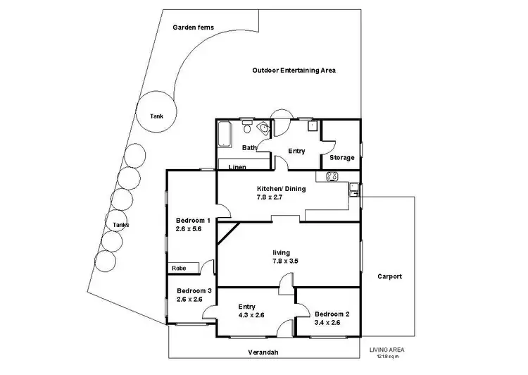 Floorplan of Homely house listing, 29 Zante Road, Berri SA 5343