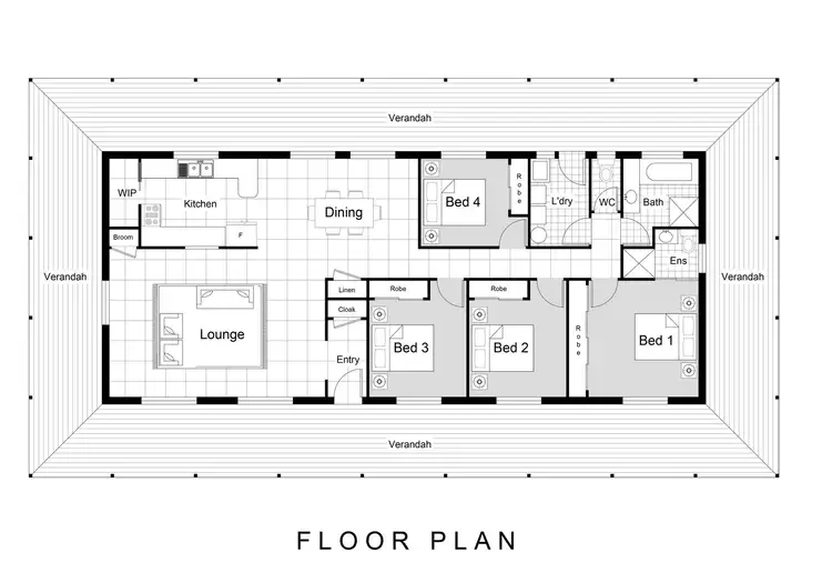 Floorplan of Homely house listing, 60 Julian Street, Peachester QLD 4519