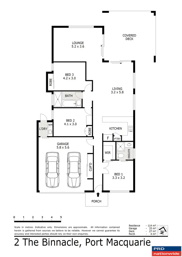 Floorplan of Homely house listing, 2 The Binnacle, Port Macquarie NSW 2444