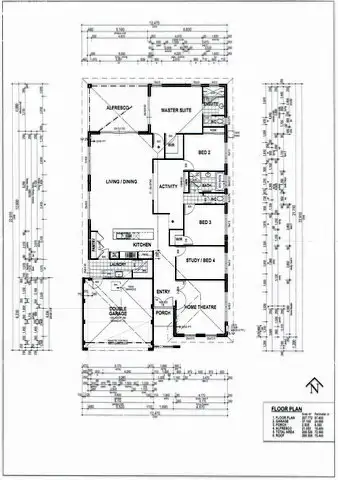 Floorplan of Homely house listing, 14 Valour Bend, Baldivis WA 6171