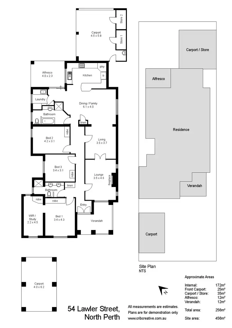 Floorplan of Homely house listing, 54 Lawler Street, North Perth WA 6006