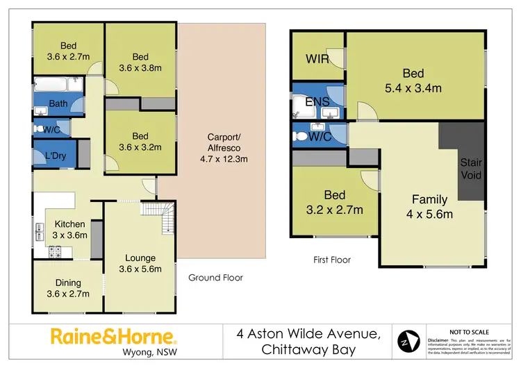 Floorplan of Homely house listing, 4 Aston Wilde Avenue, Chittaway Bay NSW 2261