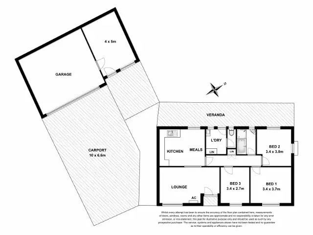 Floorplan of Homely house listing, 17 McArthur Street, Mount Gambier SA 5290