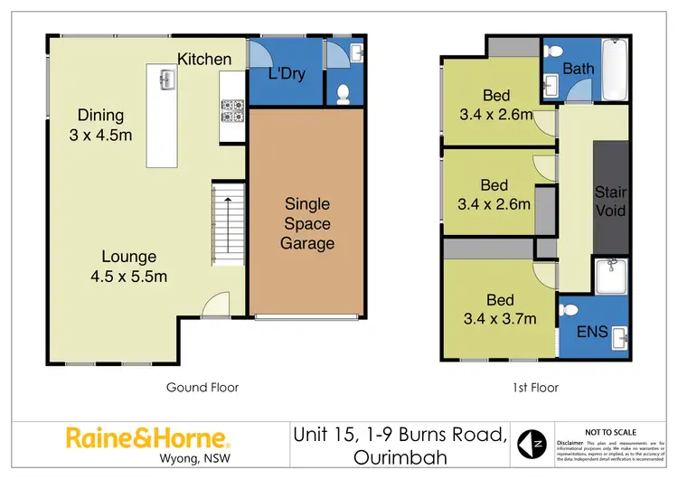 Floorplan of Homely house listing, 15 1-9 Burns Road, Ourimbah NSW 2258