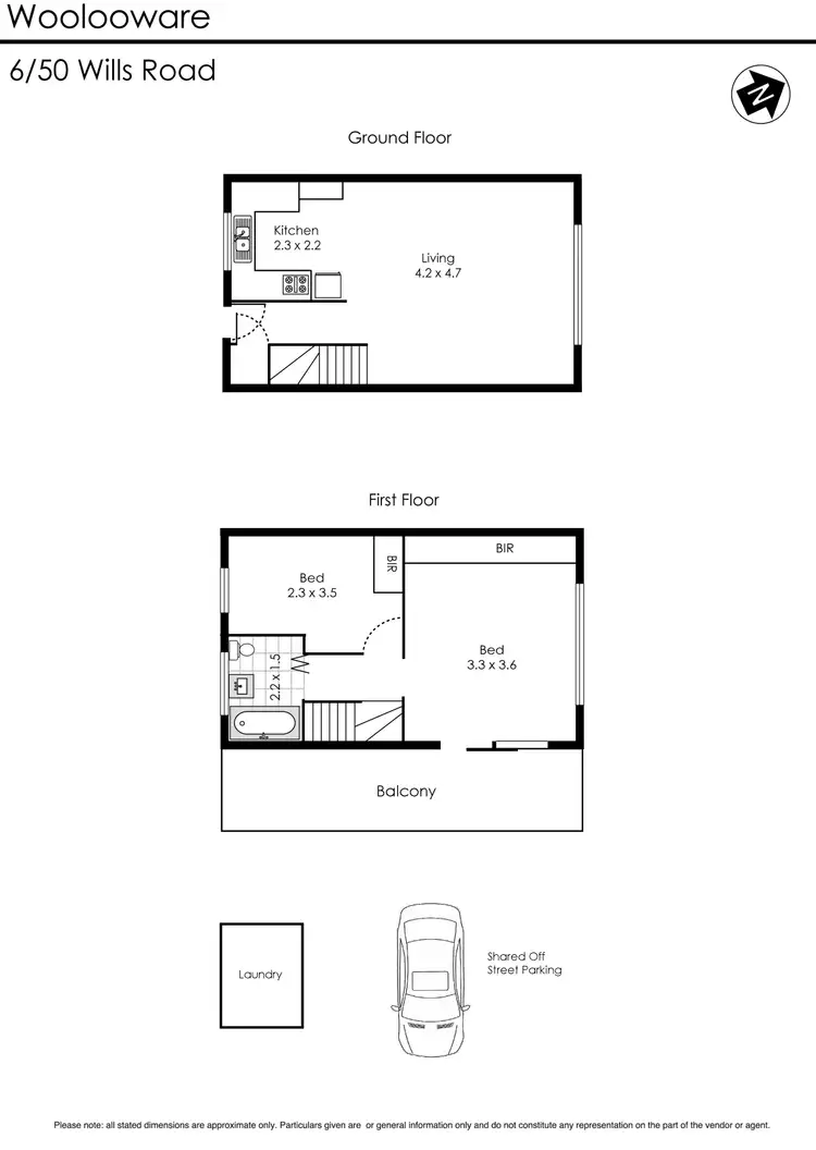 Floorplan of Homely apartment listing, 6/50 Wills Road, Woolooware NSW 2230