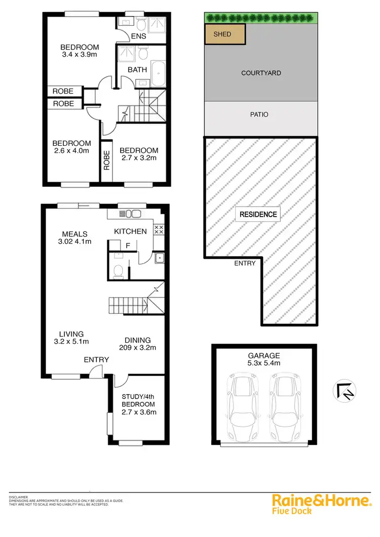 Floorplan of Homely townhouse listing, Address available on request
