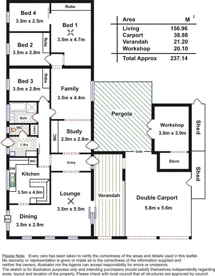 Floorplan of Homely house listing, 33 Ashburton Avenue, West Lakes Shore SA 5020