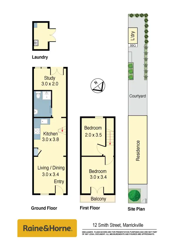 Floorplan of Homely house listing, 12 Smith Street, Marrickville NSW 2204