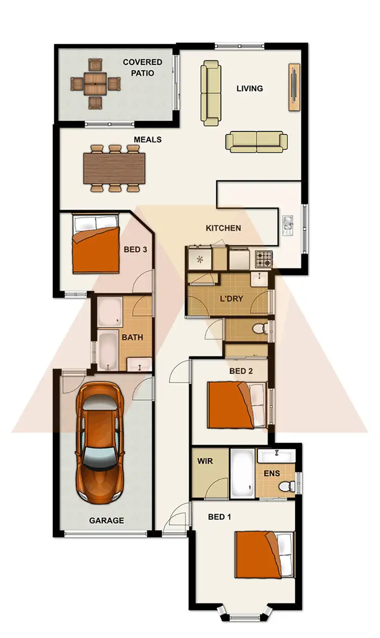Floorplan of Homely house listing, 129 Centennial Way, Forest Lake QLD 4078