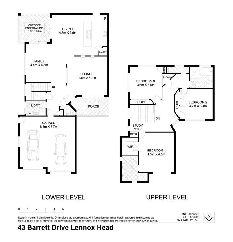 Floorplan of Homely townhouse listing, 43 Barrett Drive, Lennox Head NSW 2478