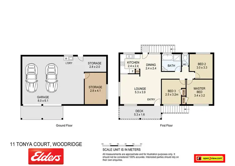Floorplan of Homely house listing, 11 Tonya Court, Woodridge QLD 4114