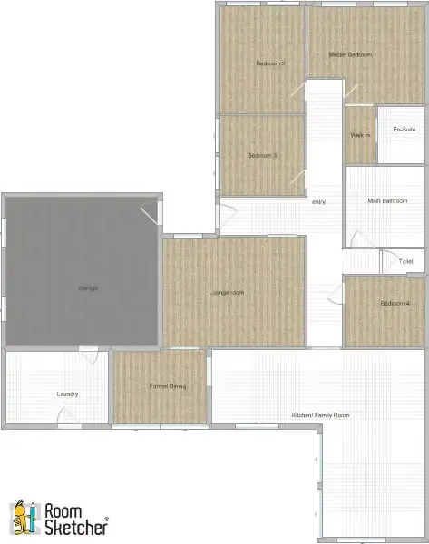Floorplan of Homely house listing, 5 ANGELICA STREET, Elanora QLD 4221