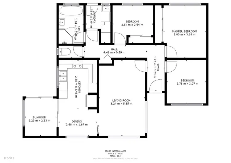 Floorplan of Homely house listing, 23 Finlay Street, Bridgewater TAS 7030