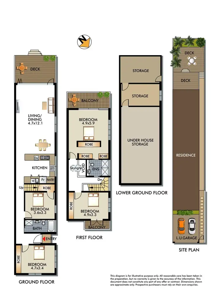 Floorplan of Homely house listing, 107 Hastings Parade, North Bondi NSW 2026