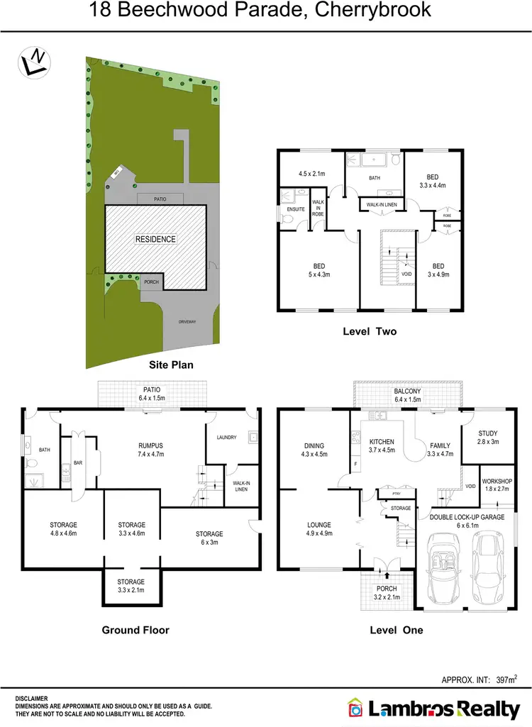 Floorplan of Homely house listing, 18 Beechwood Parade, Cherrybrook NSW 2126