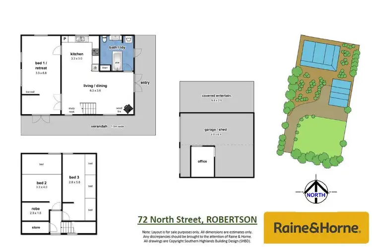 Floorplan of Homely house listing, 72 North Street, Robertson NSW 2577