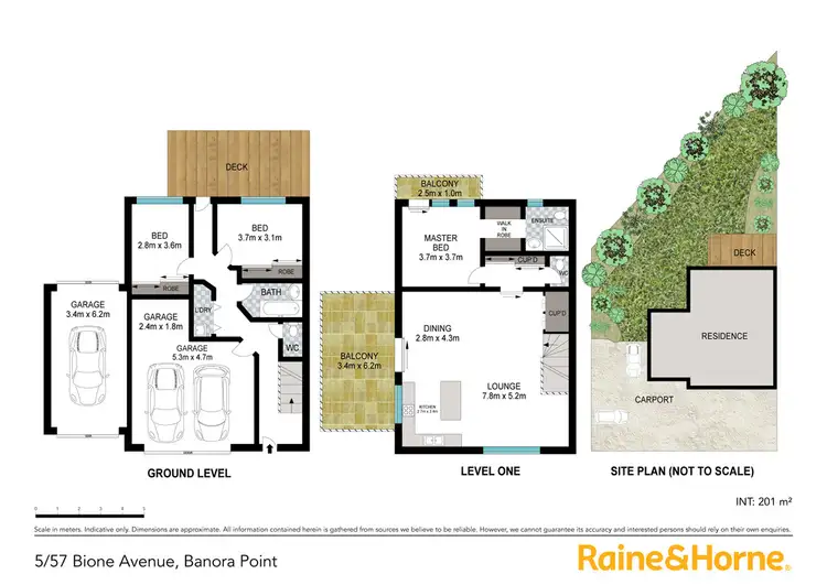 Floorplan of Homely townhouse listing, 5/57 Bione Avenue, Banora Point NSW 2486