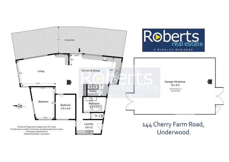 Floorplan of Homely house listing, 144 Cherry Farm Road, Underwood TAS 7268
