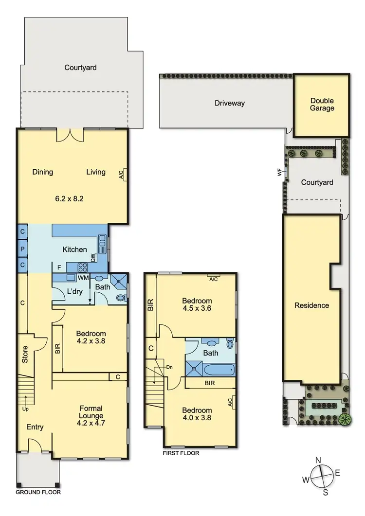 Floorplan of Homely house listing, 110 North Road, Newport VIC 3015