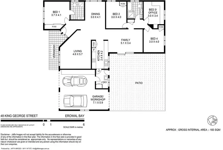 Floorplan of Homely house listing, 48 King George Street, Erowal Bay NSW 2540