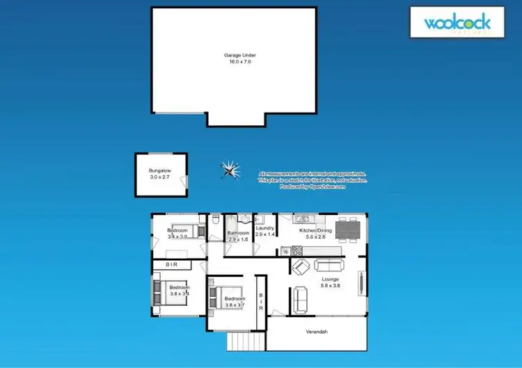 Floorplan of Homely house listing, 22 Outram St, West Launceston TAS 7250