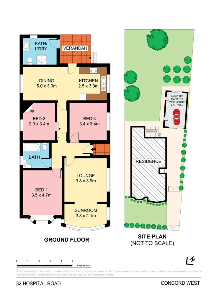 Floorplan of Homely house listing, 32 Hospital Road, Concord West NSW 2138