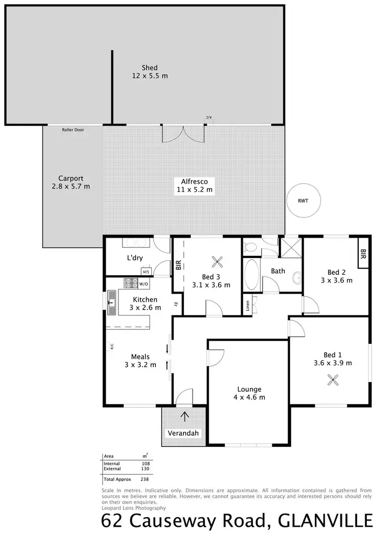 Floorplan of Homely house listing, 62 Causeway Road, Glanville SA 5015