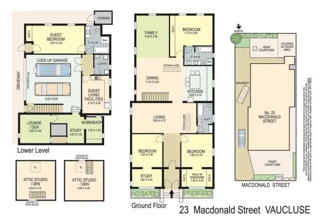 Floorplan of Homely house listing, 23 Macdonald Street, Vaucluse NSW 2030