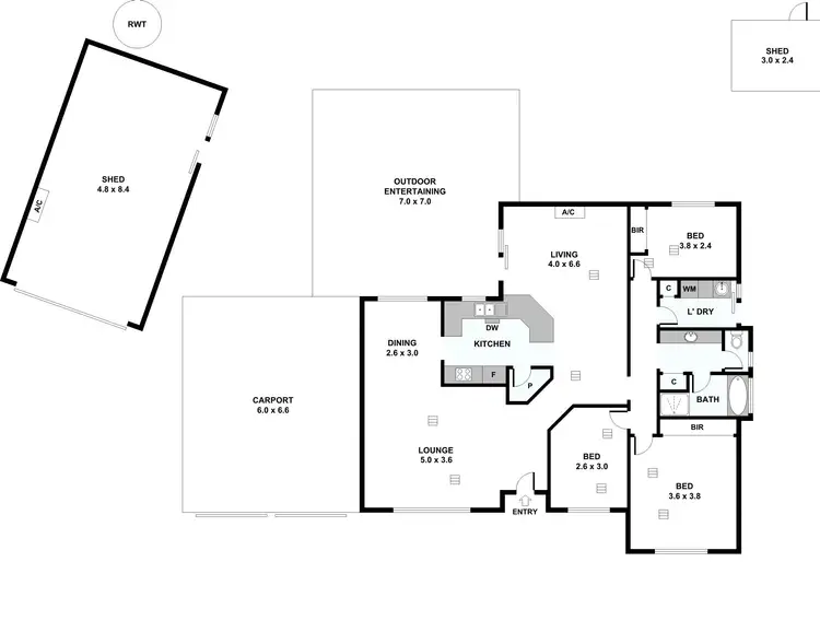 Floorplan of Homely house listing, 140 Main North Road, Willaston SA 5118