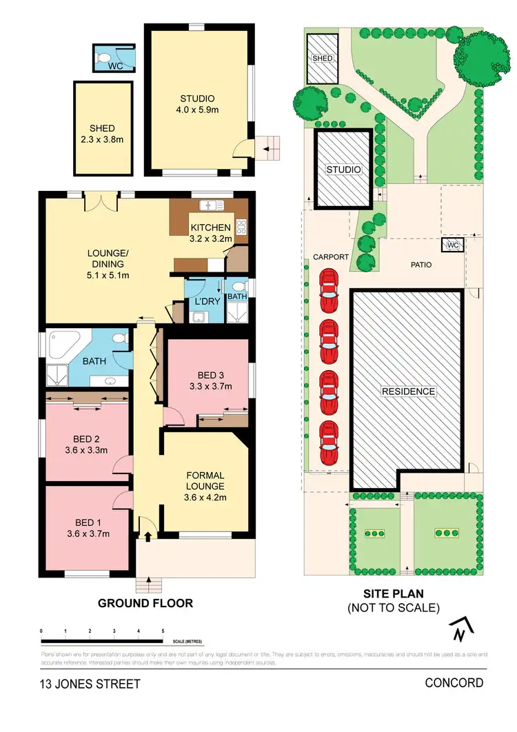 Floorplan of Homely house listing, 13 Jones Street, Concord NSW 2137