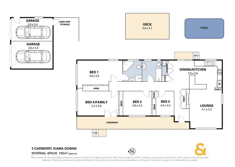 Floorplan of Homely house listing, 3 Carberry Avenue, Kiama Downs NSW 2533