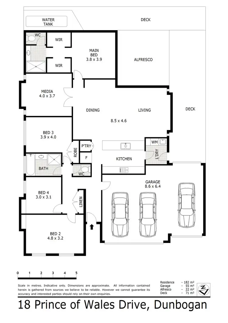 Floorplan of Homely house listing, 18 Prince of Wales Drive, Dunbogan NSW 2443