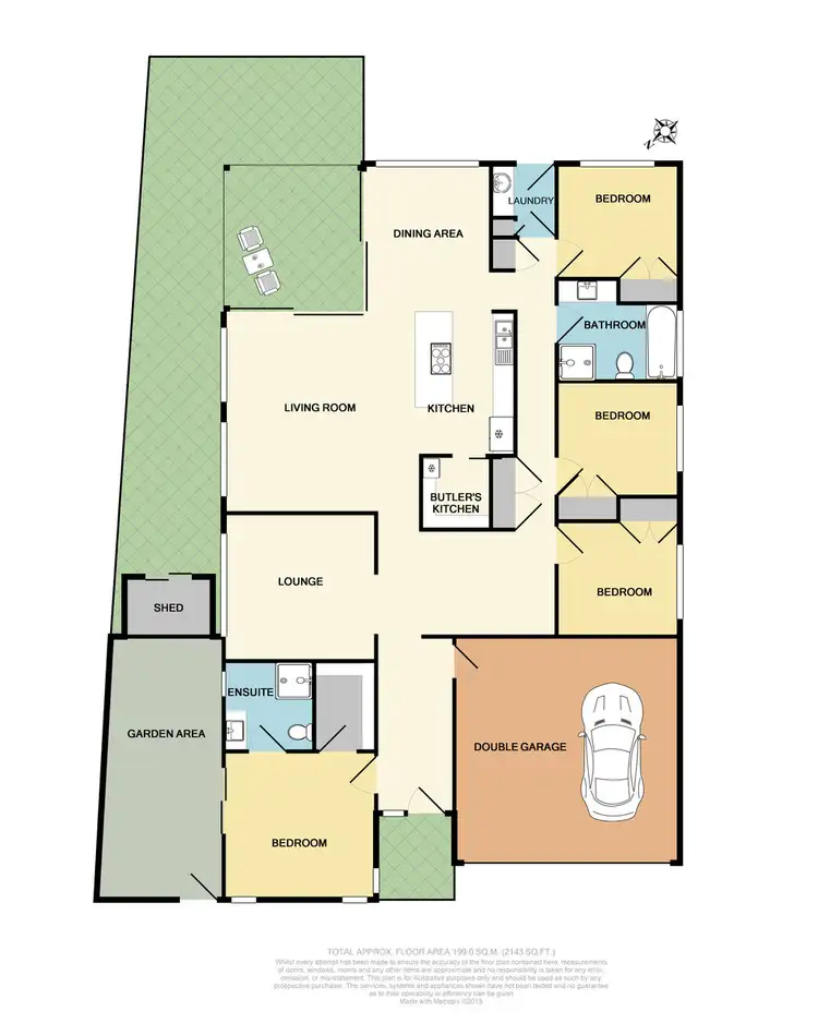 Floorplan of Homely house listing, 7 Bakewell Road, Moorebank NSW 2170
