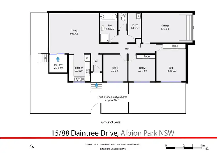 Floorplan of Homely house listing, 15/88 Daintree Drive, Albion Park NSW 2527