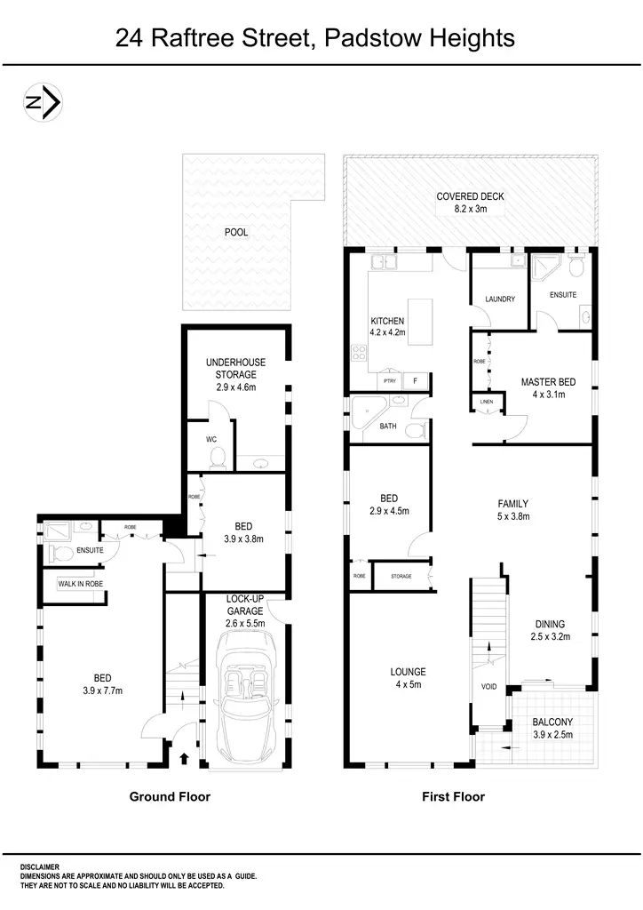 Floorplan of Homely house listing, 24 Raftree Street, Padstow Heights NSW 2211