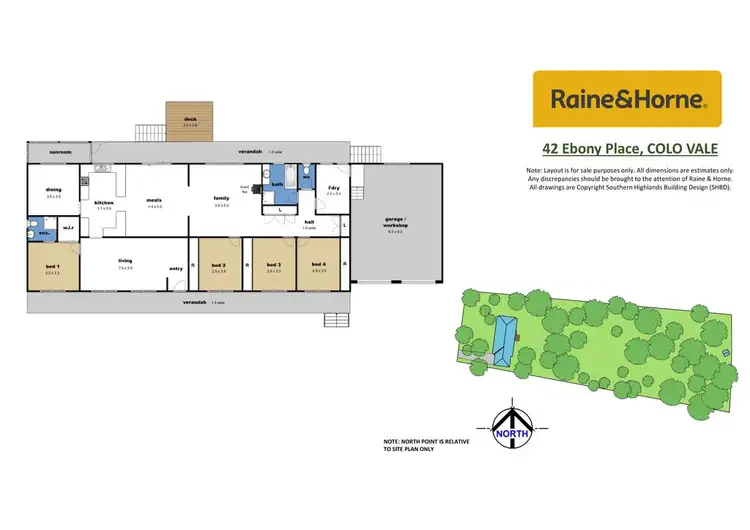 Floorplan of Homely house listing, 42-46 Ebony place, Colo Vale NSW 2575