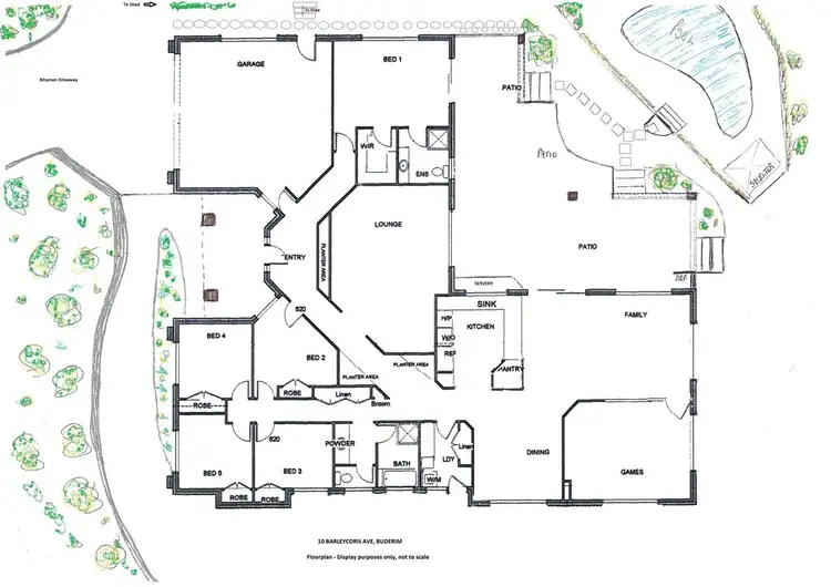 Floorplan of Homely house listing, 10 Barleycorn Avenue, Buderim QLD 4556
