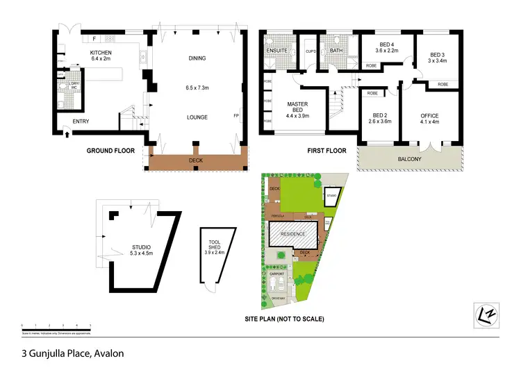 Floorplan of Homely house listing, 3 Gunjulla Place, Avalon NSW 2107