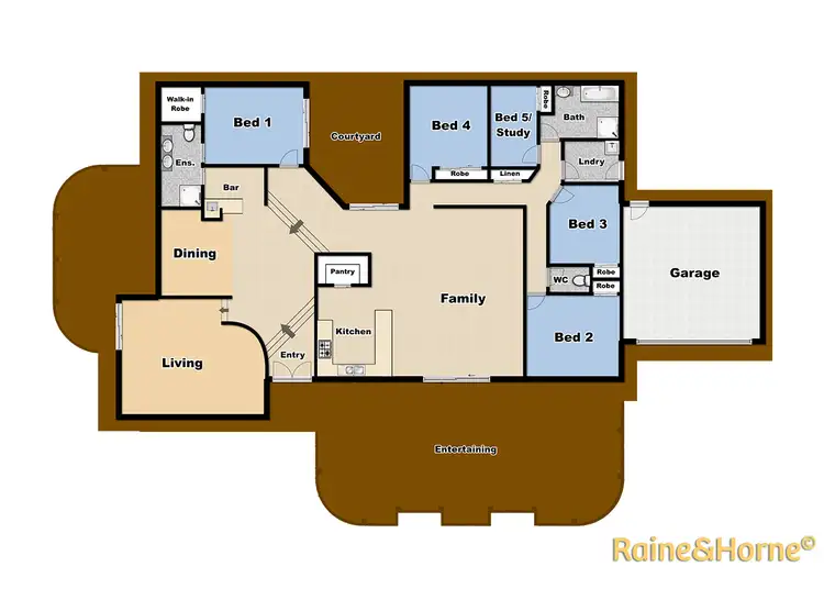 Floorplan of Homely house listing, 2 Treverrow Court, Dubbo NSW 2830
