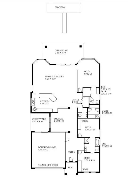 Floorplan of Homely house listing, 37 Graham Smelt Causeway, Tumby Bay SA 5605