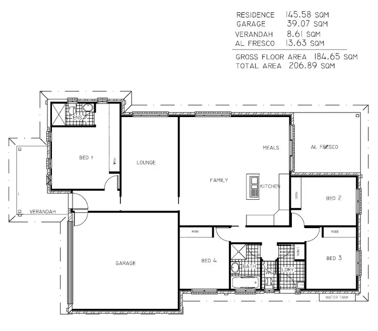 Floorplan of Homely house listing, 7 Insley Street, Googong NSW 2620