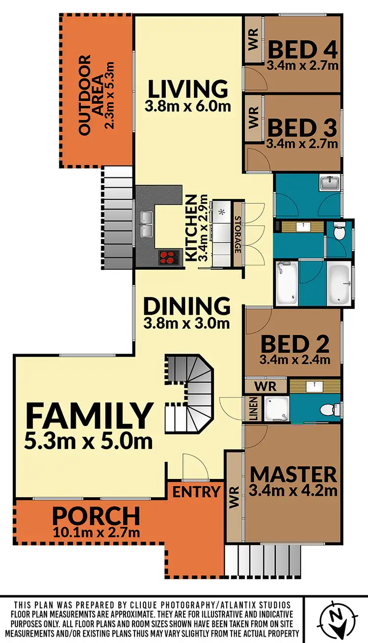 Floorplan of Homely house listing, 16 Honeygum Way, Mardi NSW 2259