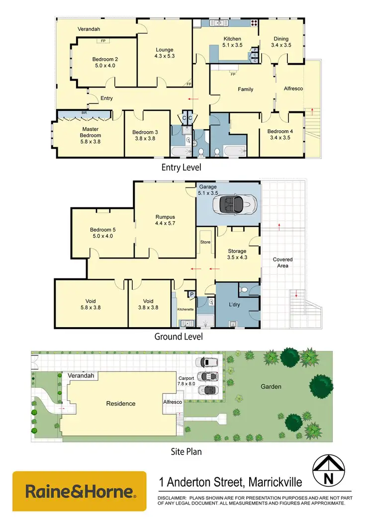 Floorplan of Homely house listing, 1 Anderton Street, Marrickville NSW 2204