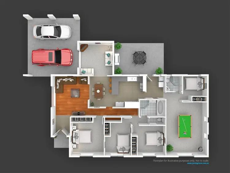 Floorplan of Homely house listing, 44 Pinaroo Drive, Glenfield Park NSW 2650