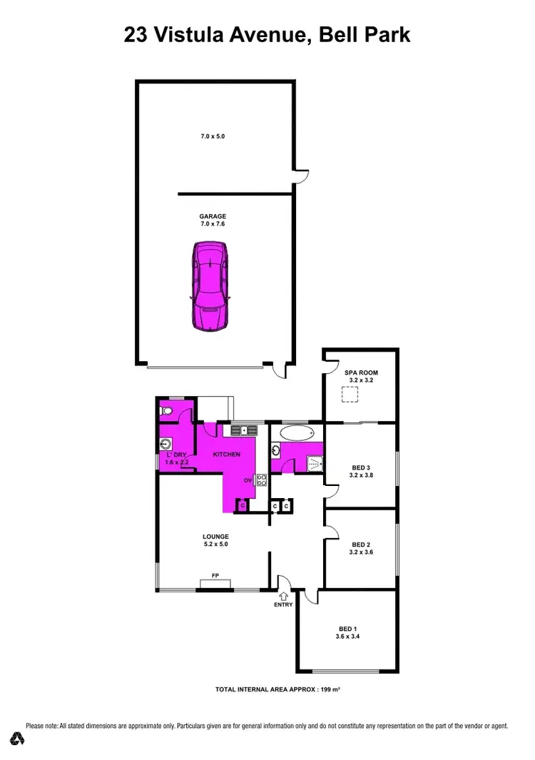 Floorplan of Homely house listing, 23 Vistula Avenue, Bell Park VIC 3215