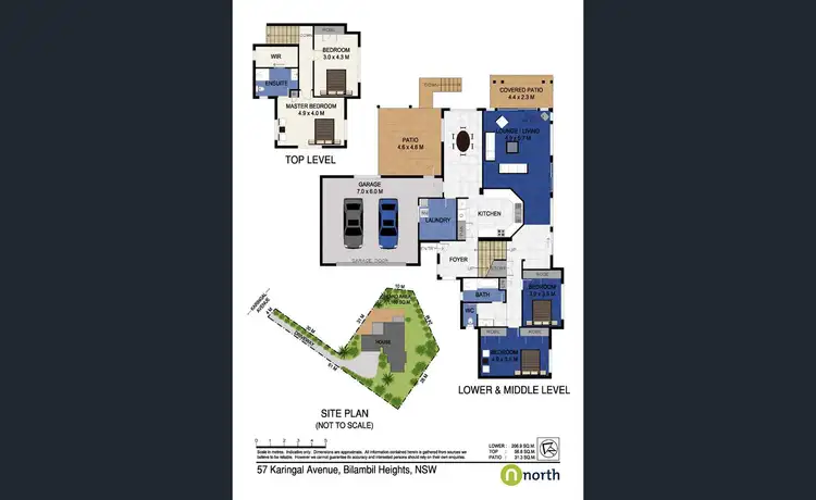 Floorplan of Homely house listing, 57 Karingal Avenue, Bilambil Heights NSW 2486