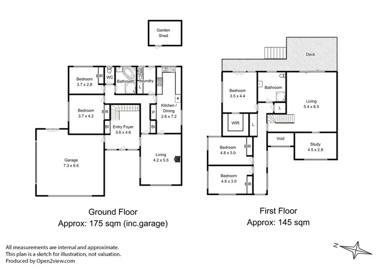 Floorplan of Homely house listing, 220 Roslyn Avenue, Blackmans Bay TAS 7052