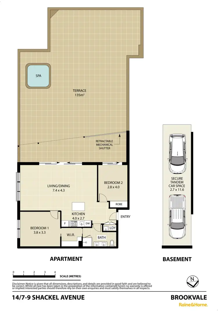 Floorplan of Homely unit listing, 14/7-9 Shackel Avenue, Brookvale NSW 2100